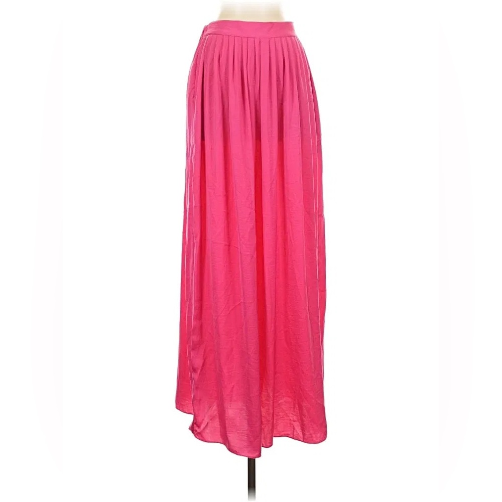 BCBGMaxAzria Vibrant Pink Maxi Skirt